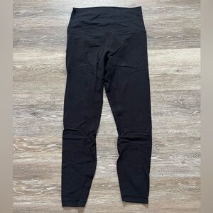 Lululemon Align High-Rise Pant 25” - size 6, BLACK